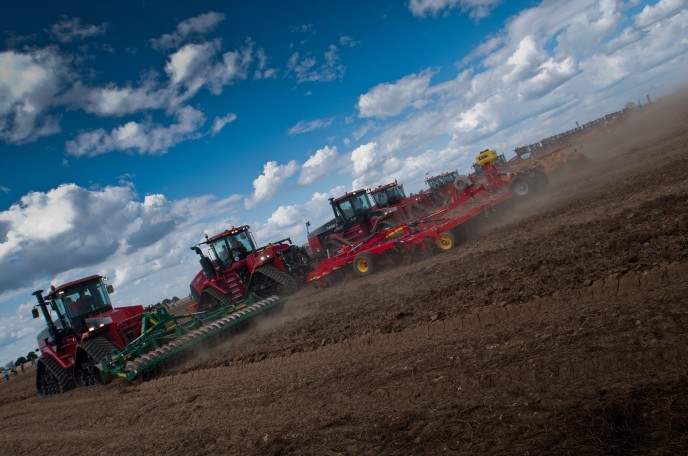 Quadtrac World record Caenby July 2012.