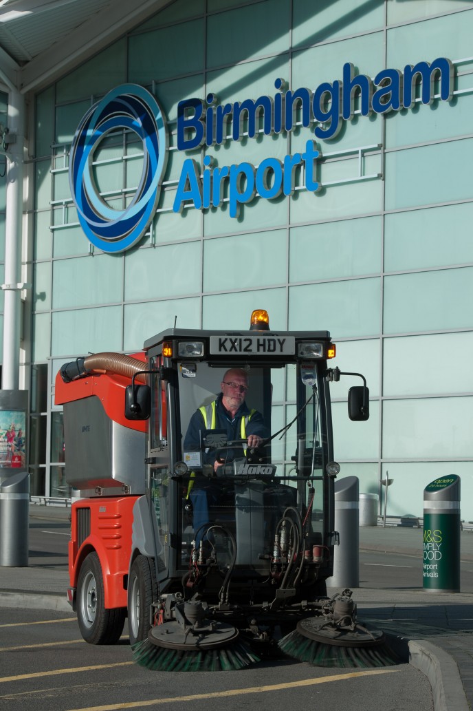 Mitie at Birmingham Airport.